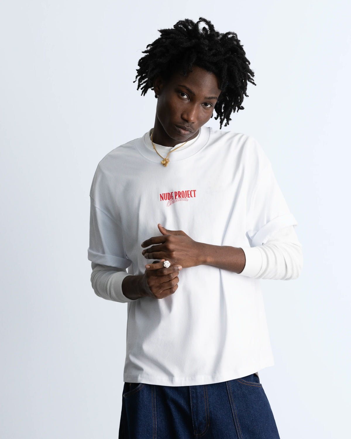 MAN [Model is 1.89 m / 6’2” wearing size M]