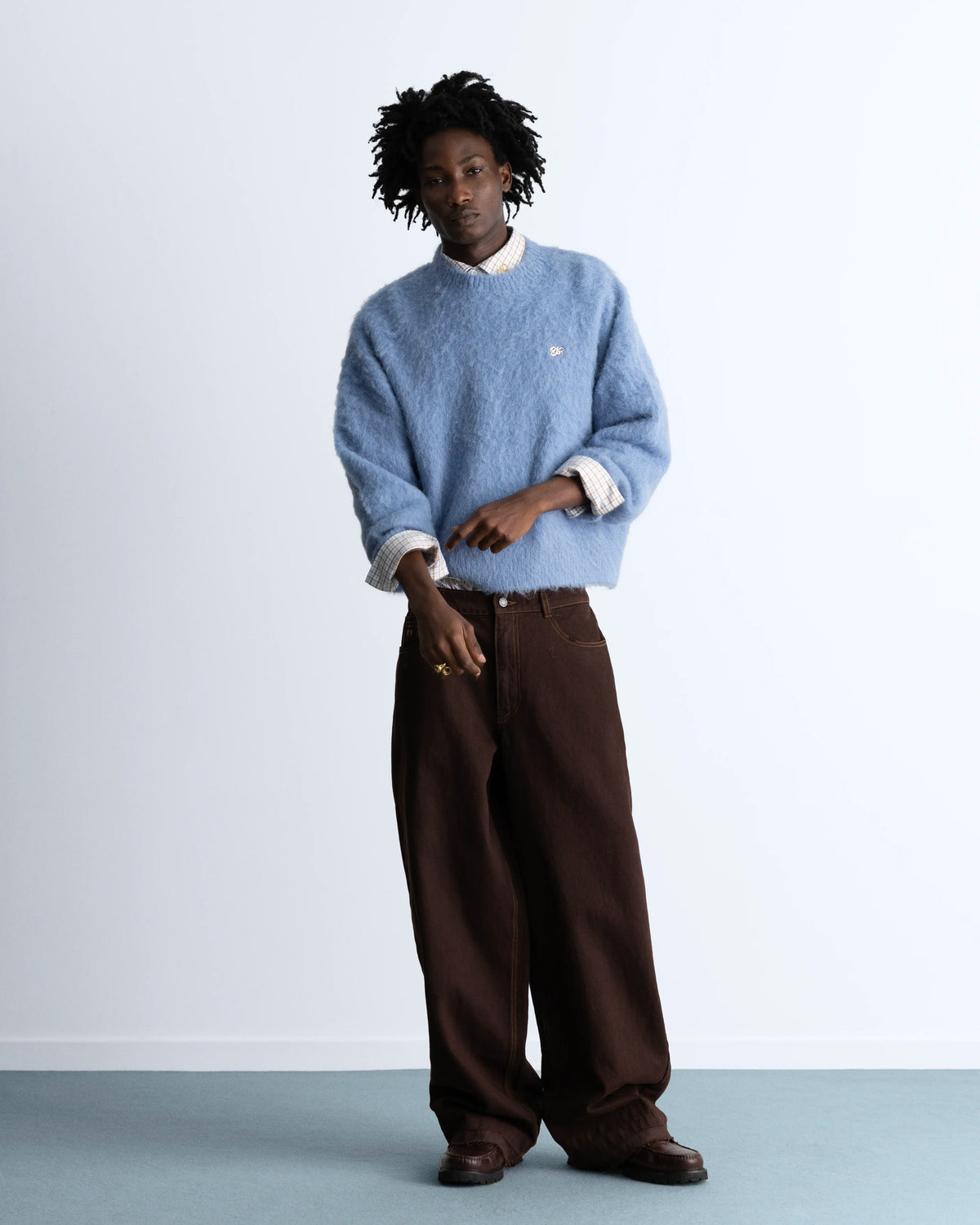 MAN [Model is 1.89 m / 6’2” wearing size M]