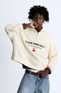 Sport Quarter-Zip Marshmallow