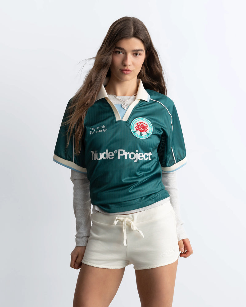 Basic Football Tee Green