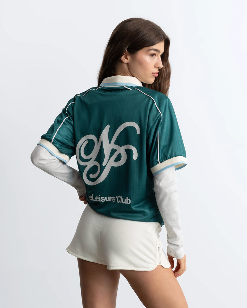 Basic Football Tee Green