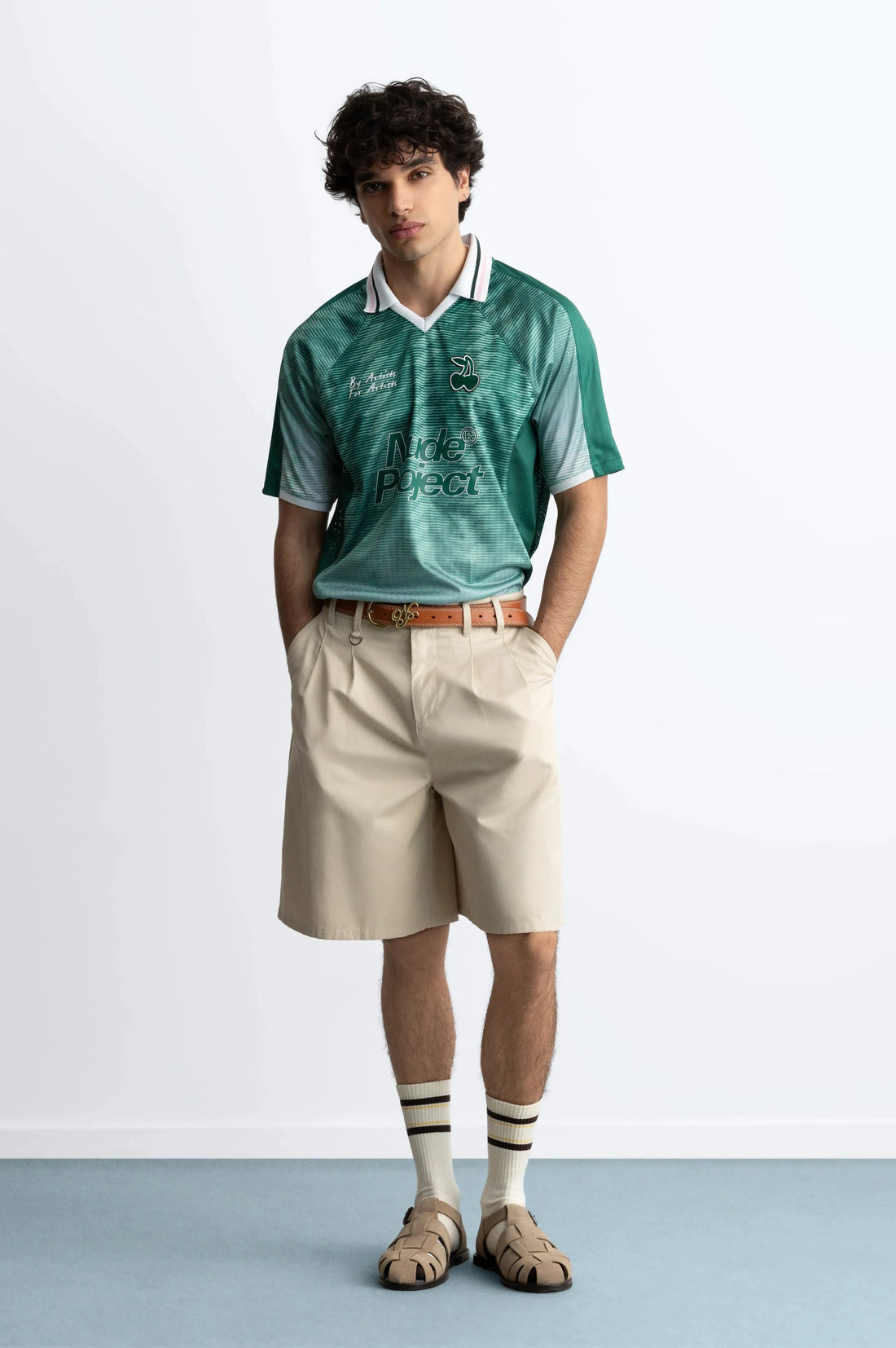 Radja Football Tee Green