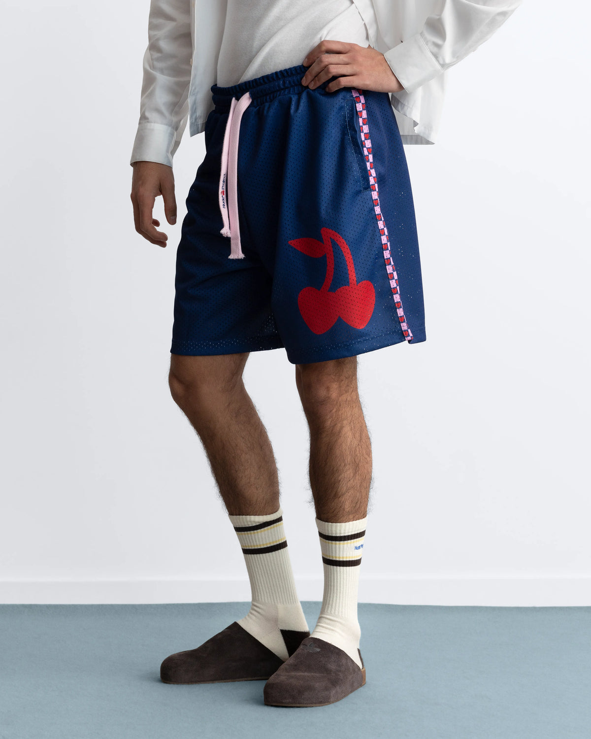 Basic Mesh Short Navy