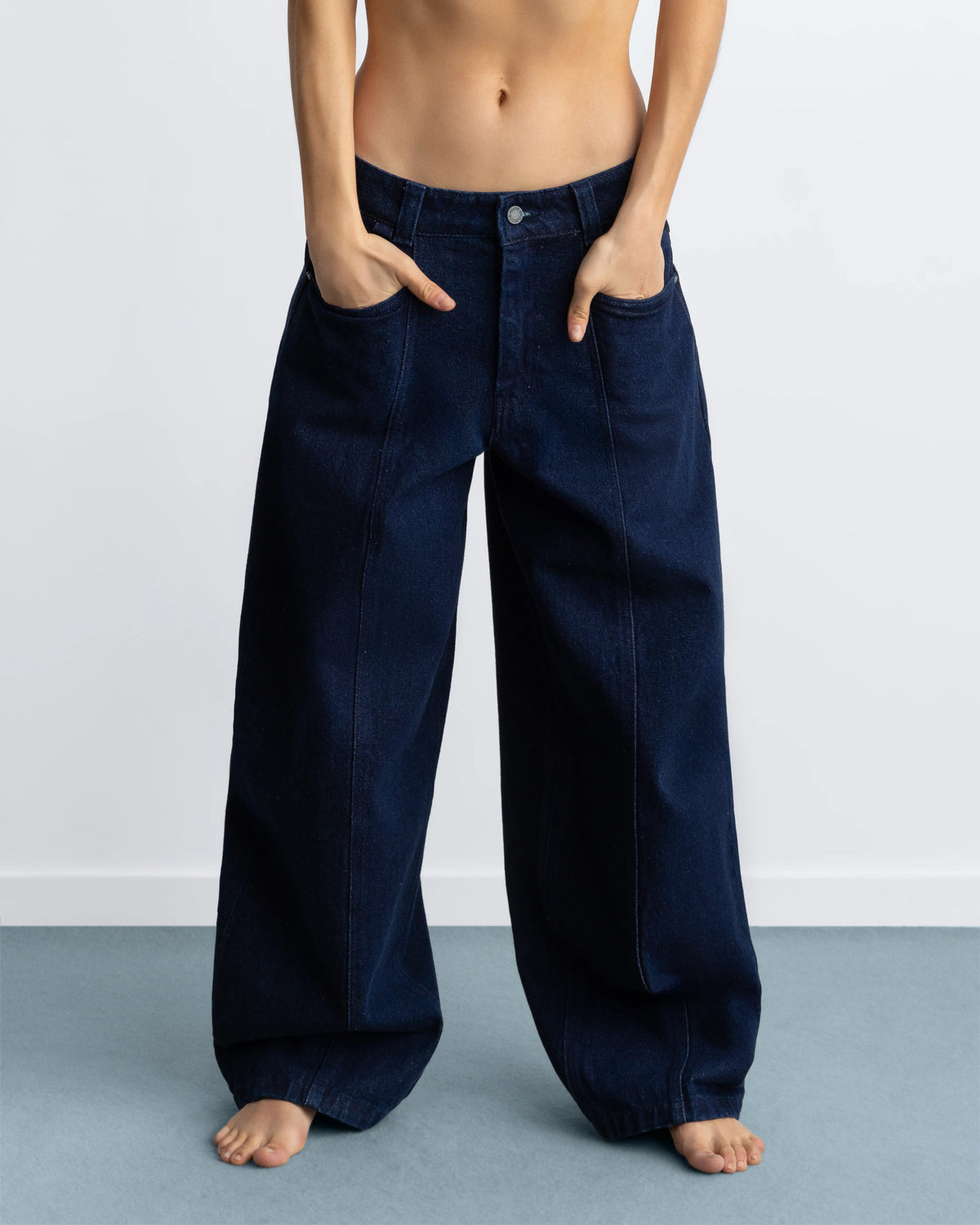 Barrel Jeans Dark Indigo