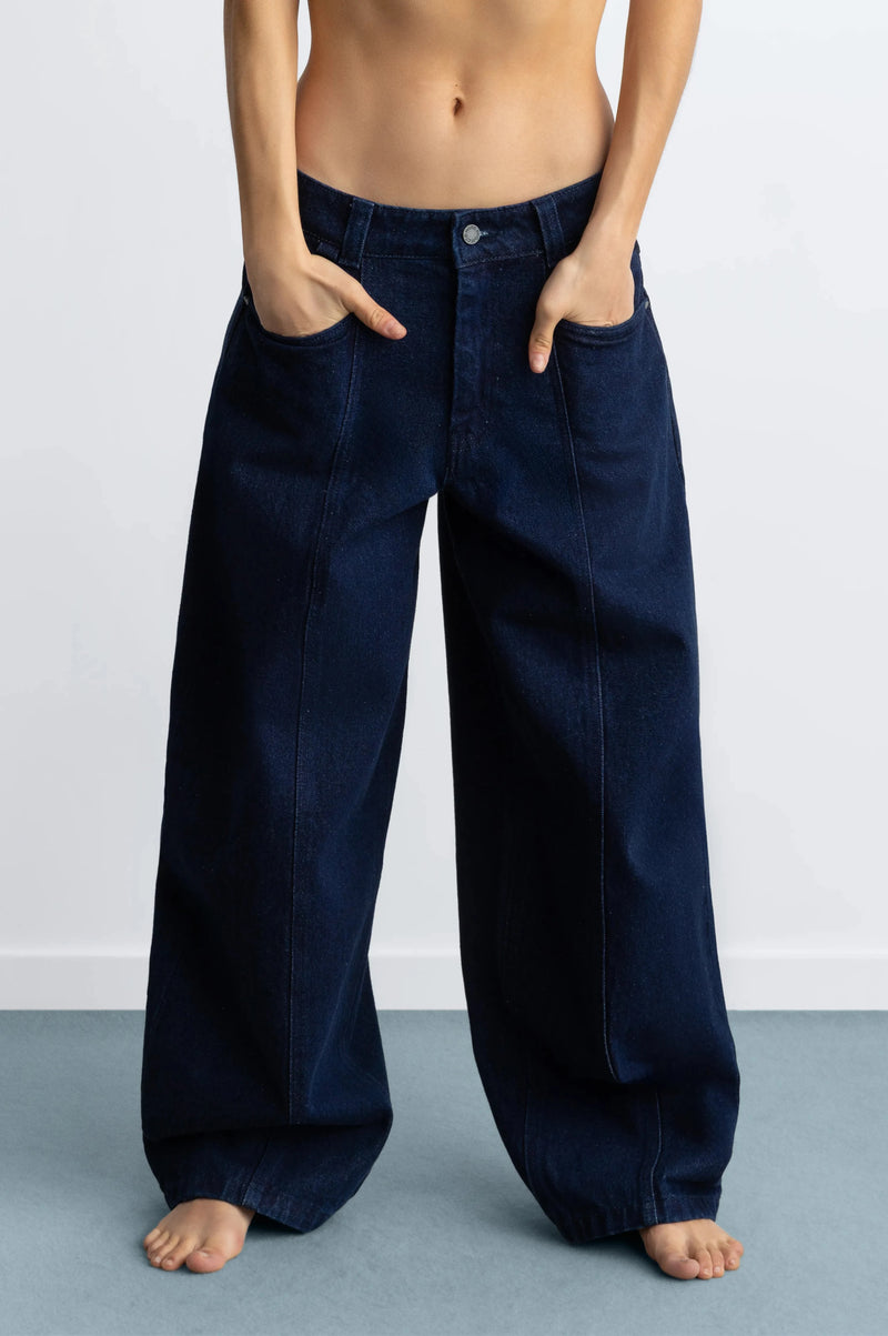 Barrel Jeans Dark Indigo