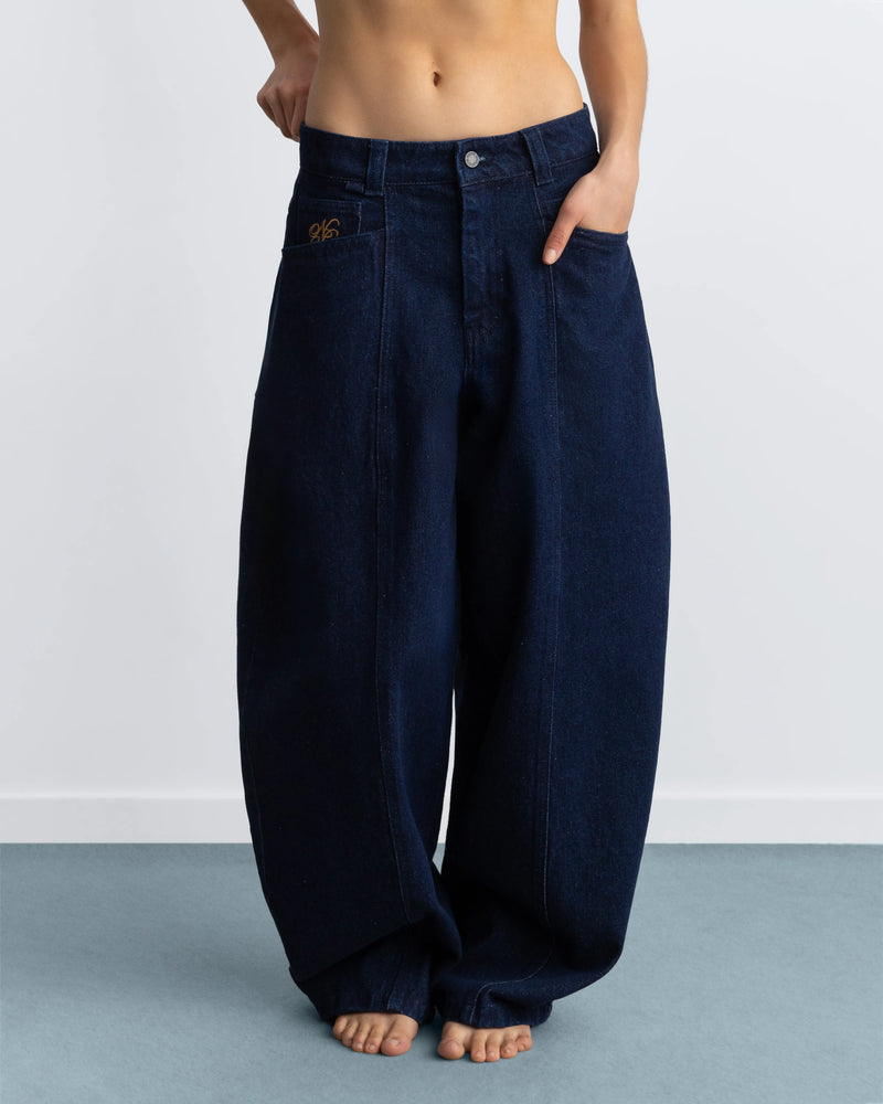 Barrel Jeans Dark Indigo