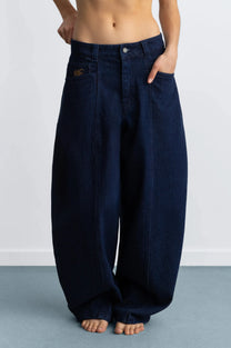 Barrel Jeans Dark Indigo