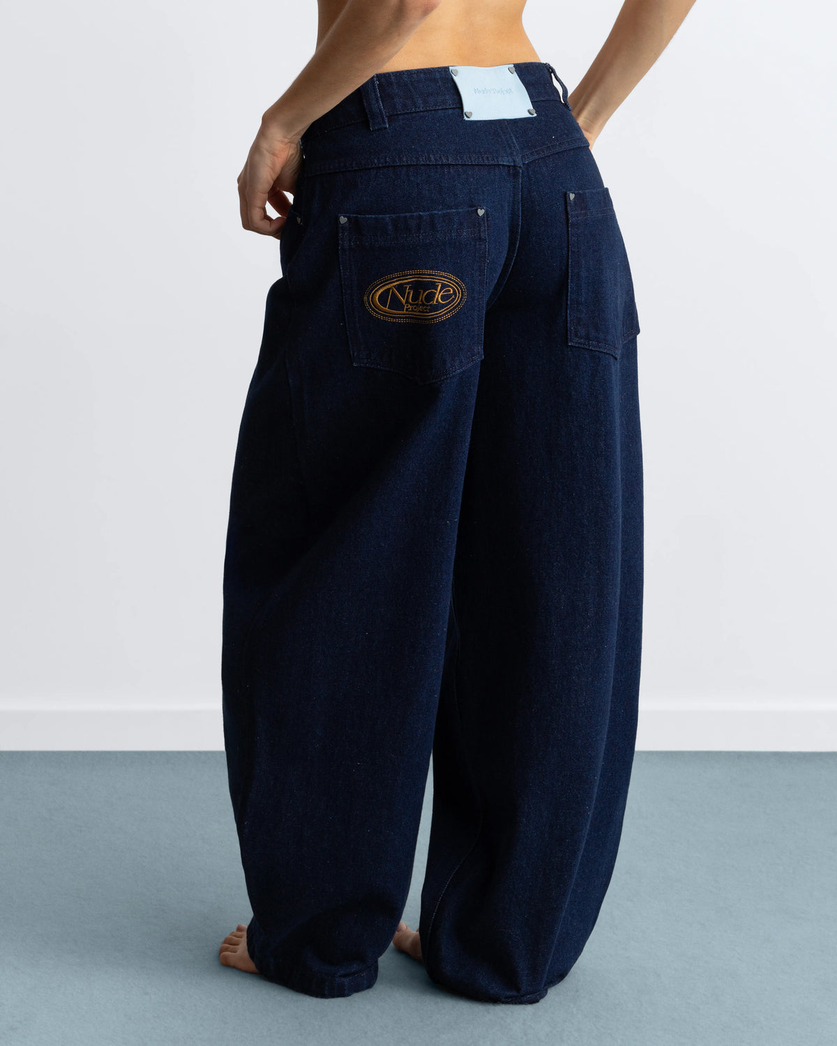 Barrel Jeans Dark Indigo