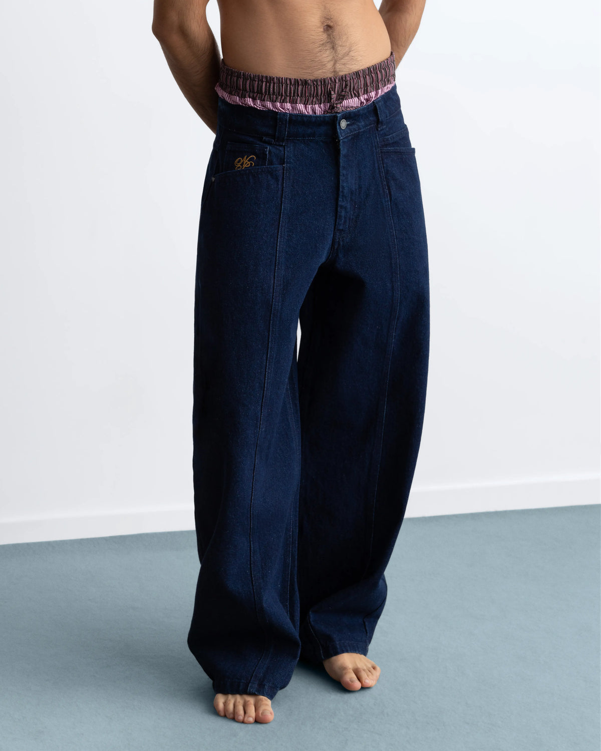 Barrel Jeans Dark Indigo