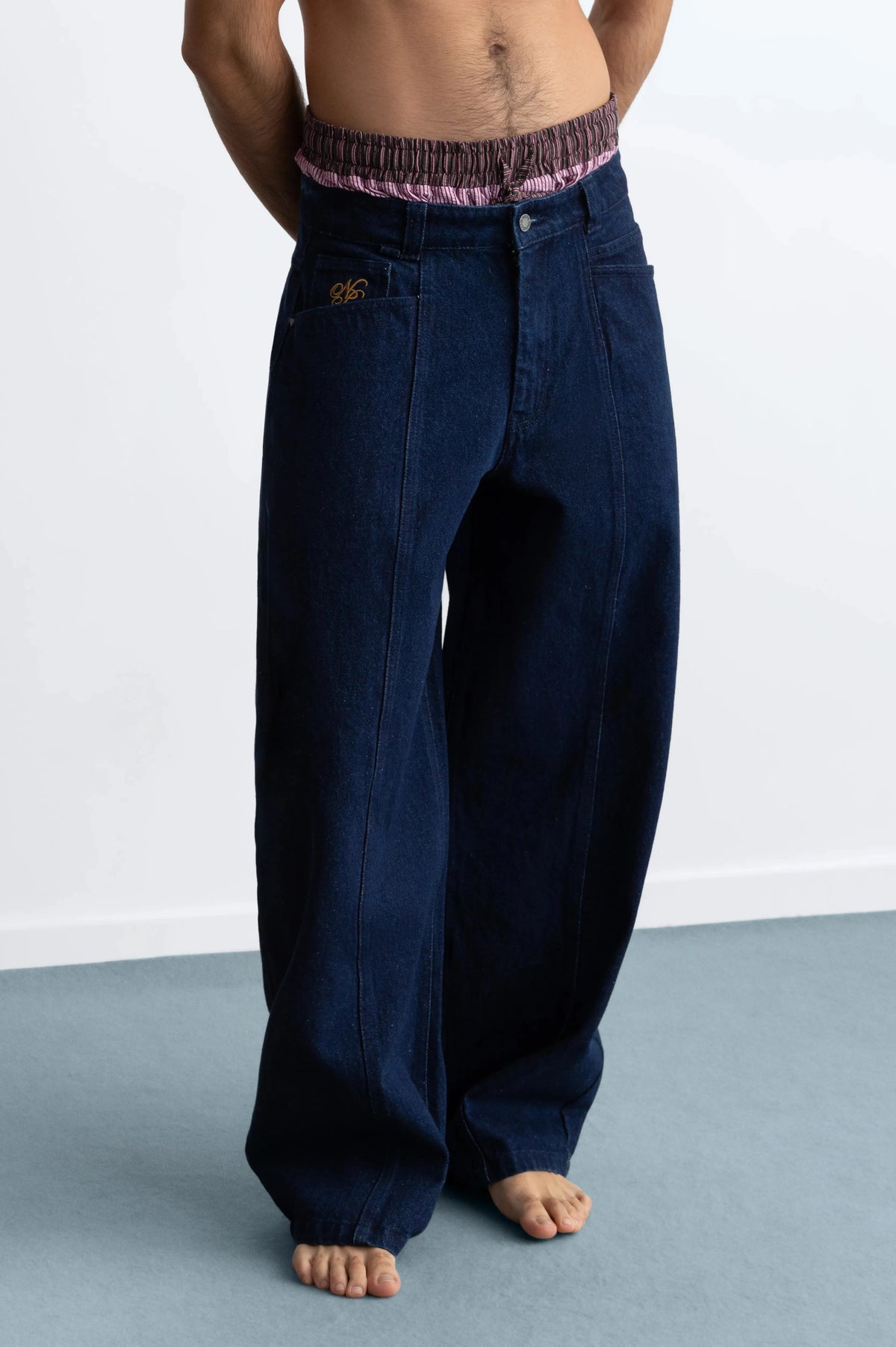 Barrel Jeans Dark Indigo