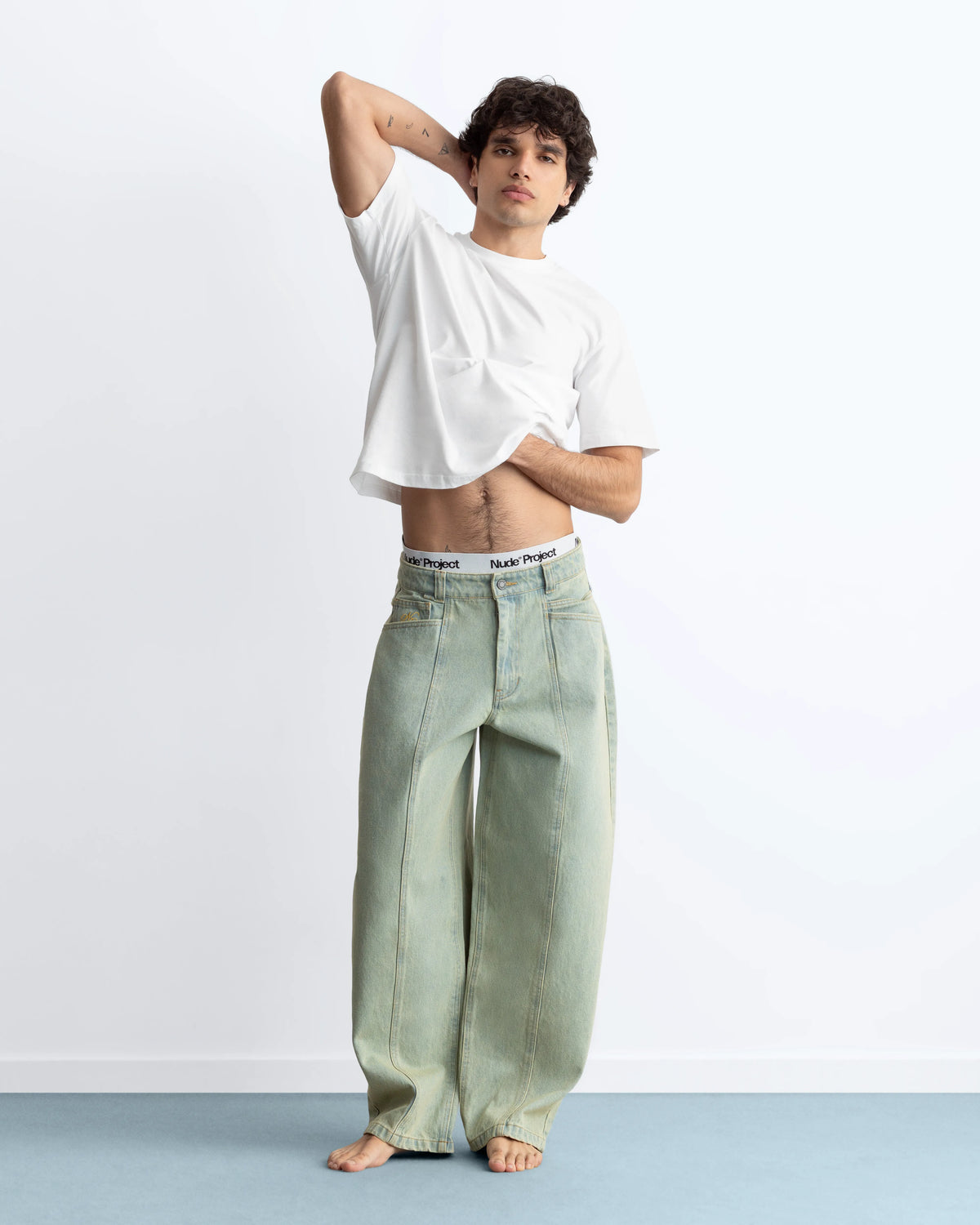 Barrel Jeans Dirty Stone Wash