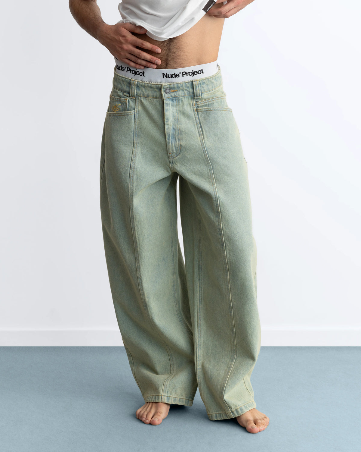 Barrel Jeans Dirty Stone Wash