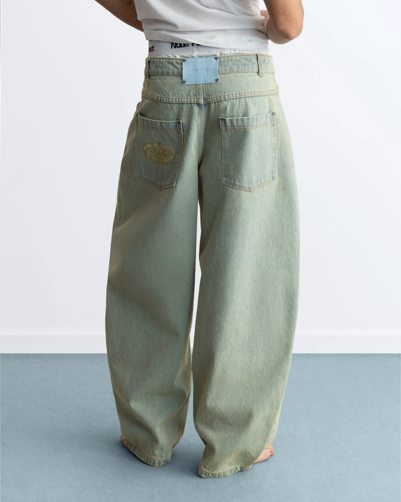 Barrel Jeans Dirty Stone Wash