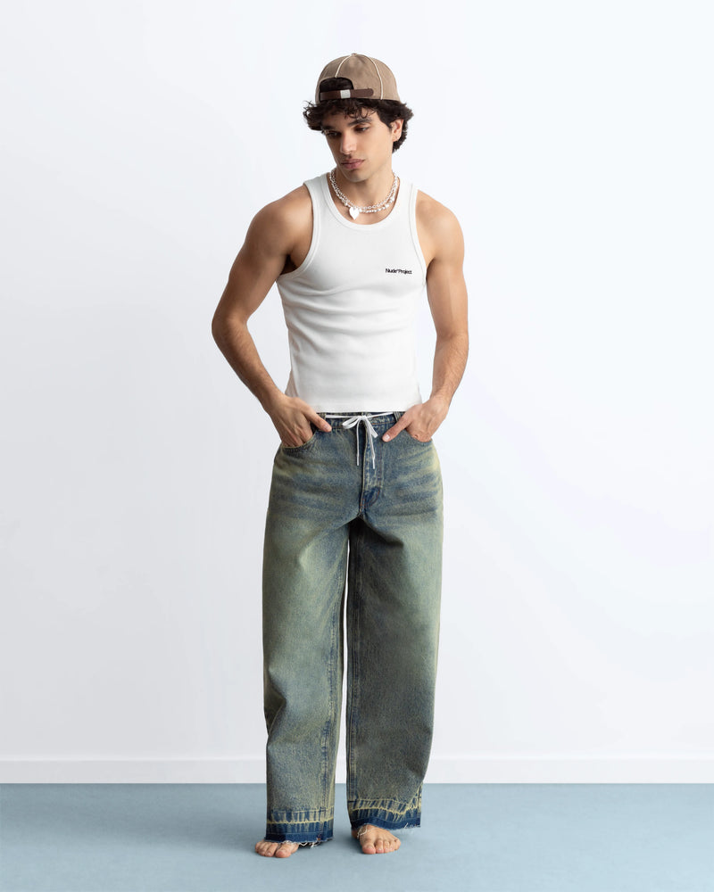 Old Baggy Jeans Light Sand Wash