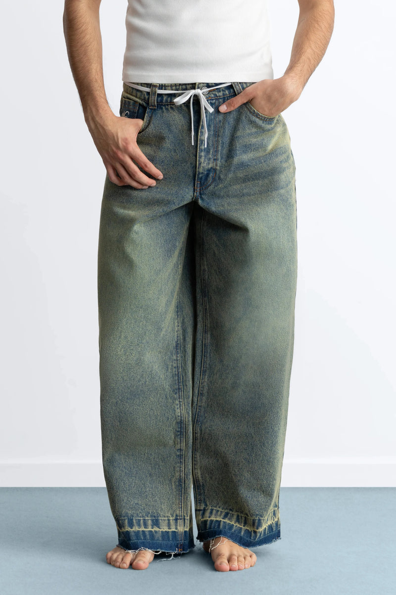 Old Baggy Jeans Light Sand Wash