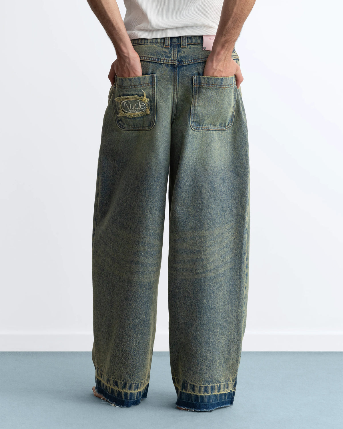 Old Baggy Jeans Light Sand Wash