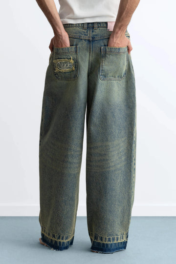 Old Baggy Jeans Light Sand Wash