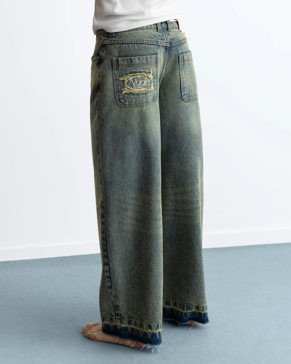 Old Baggy Jeans Light Sand Wash
