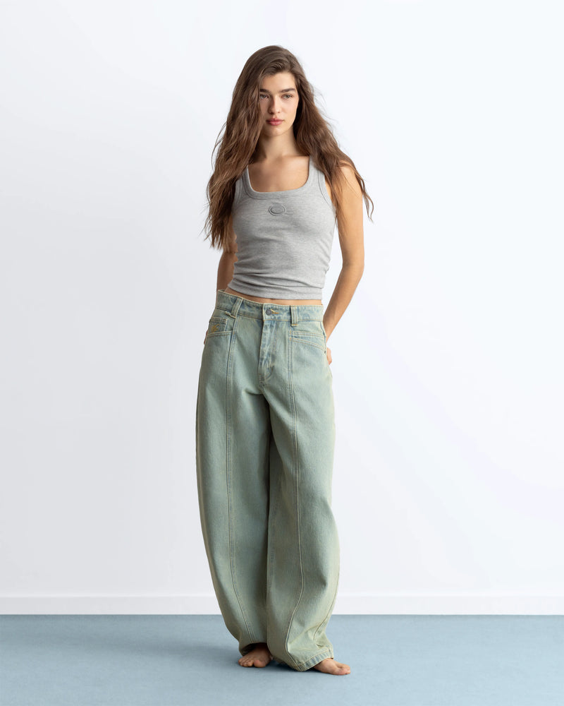 Barrel Jeans Dirty Stone Wash