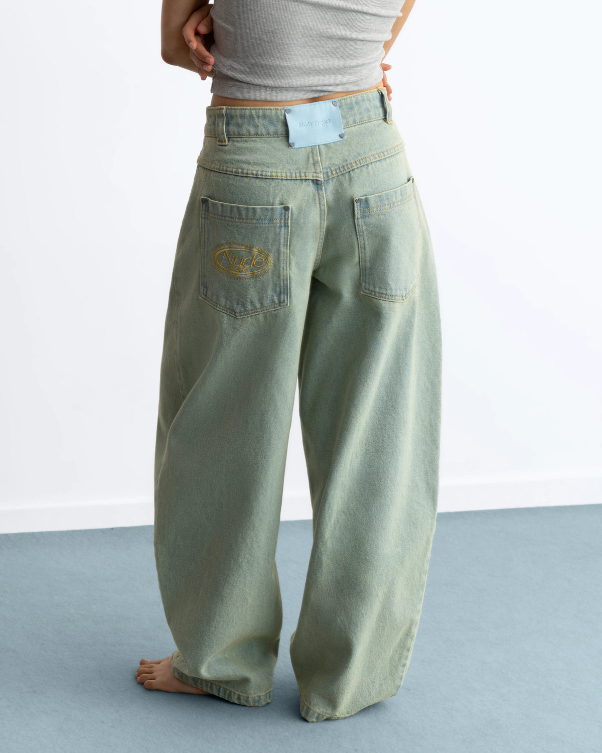 Barrel Jeans Dirty Stone Wash