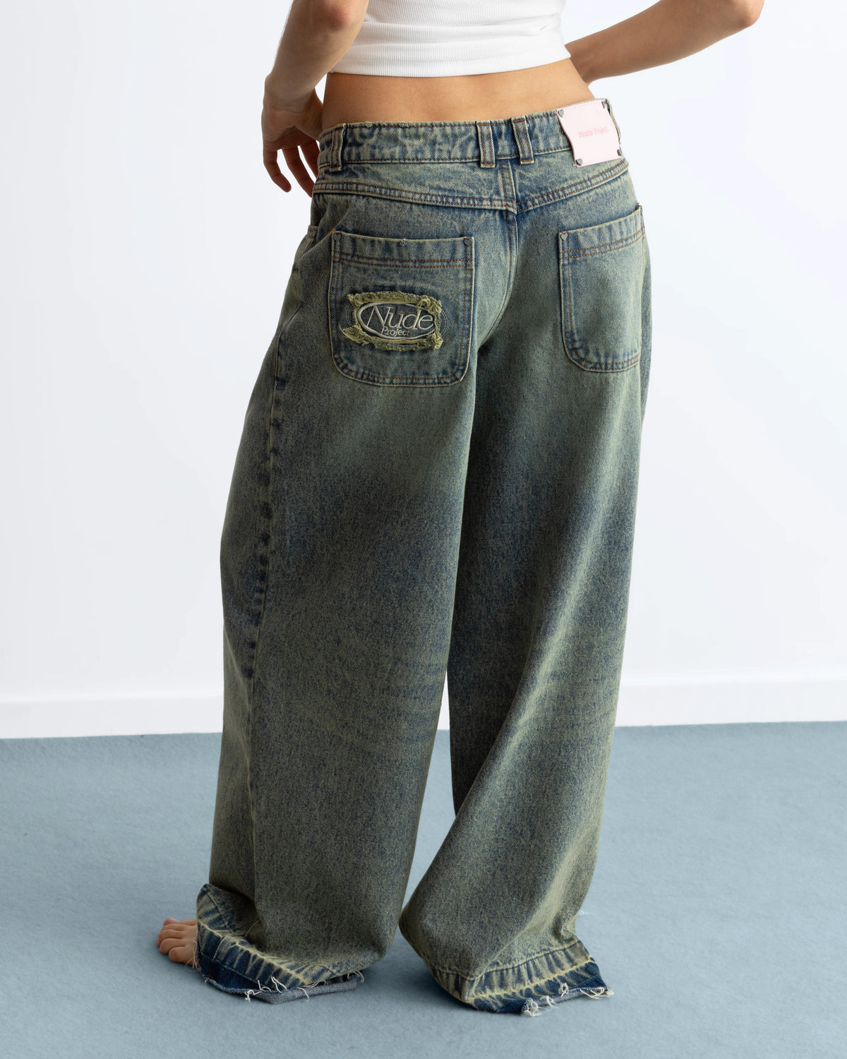 Old Baggy Jeans Light Sand Wash