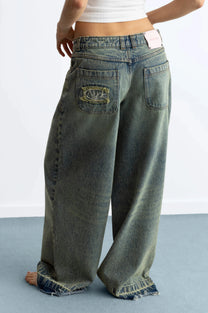 Old Baggy Jeans Light Sand Wash