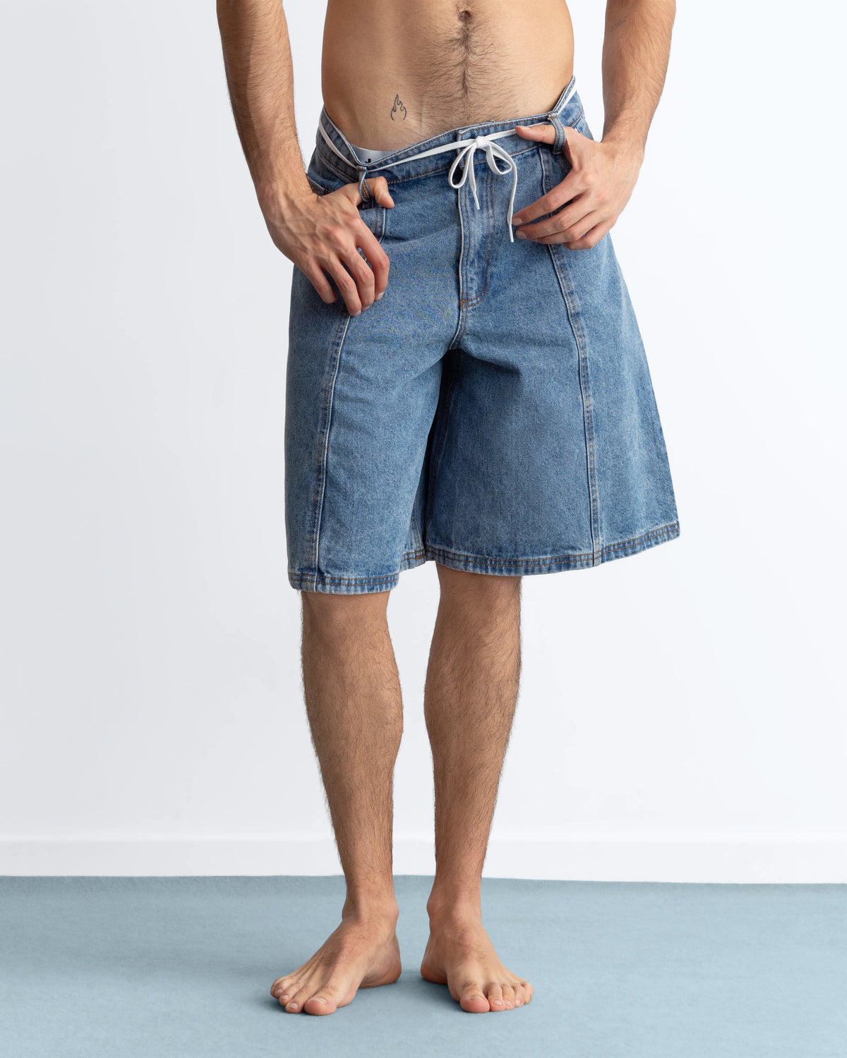 Denim Jorts Blue