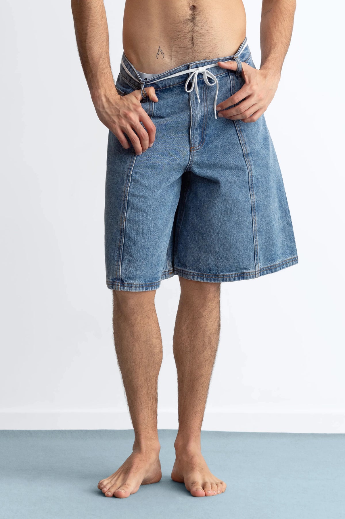 Denim Jorts Blue
