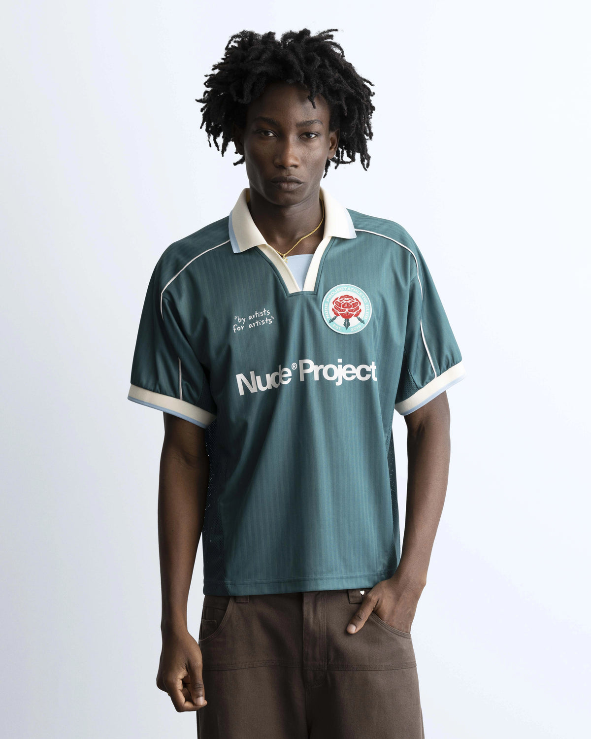 Basic Football Tee Green