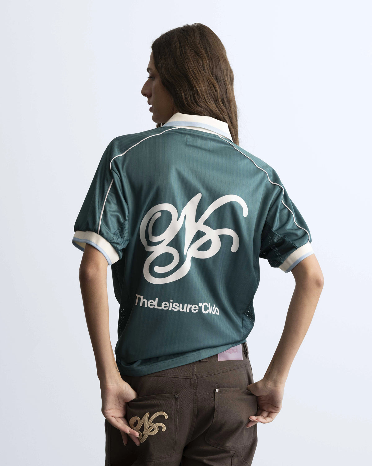 Basic Football Tee Green