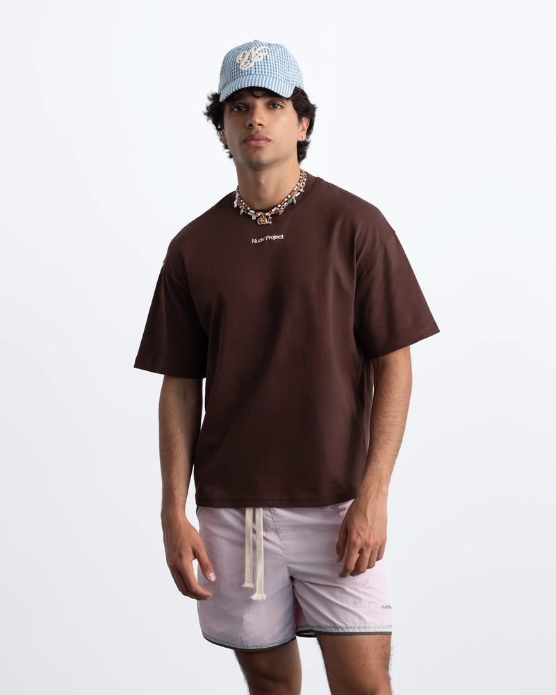Lotus Tee Brown