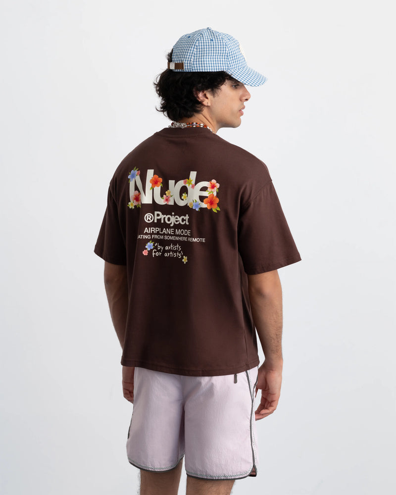 Lotus Tee Brown