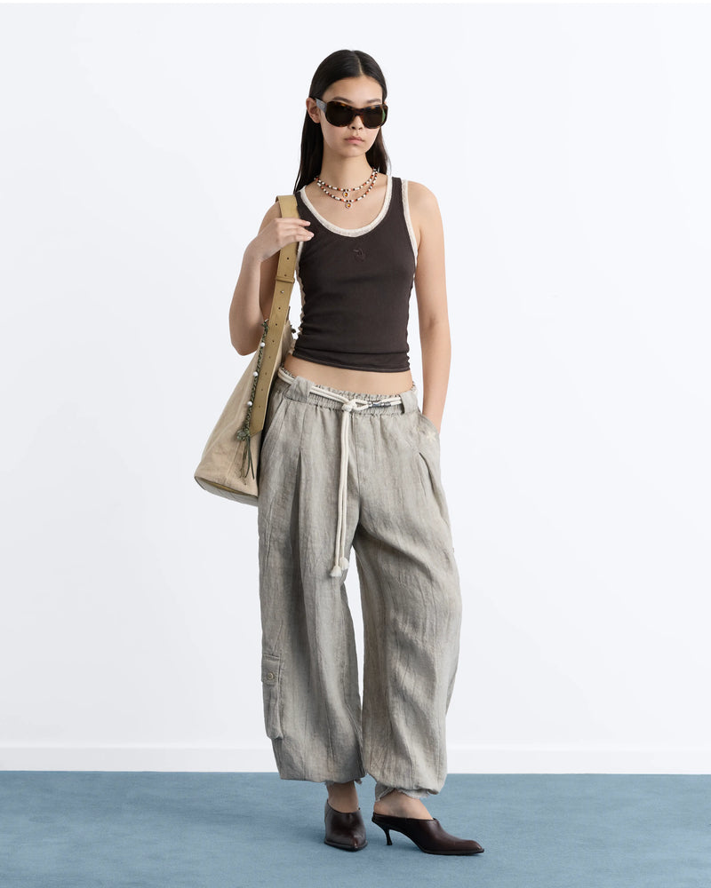 WOMAN [Model is 176 cm / 5’9” wearing size S]