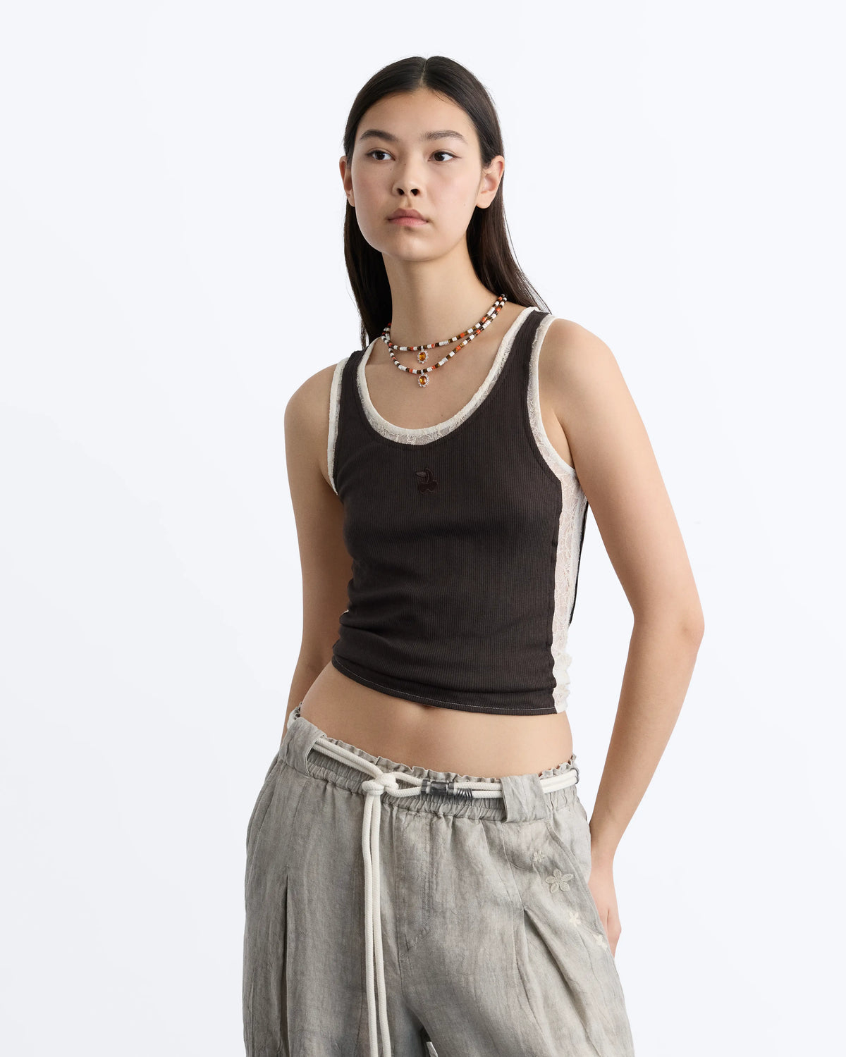 WOMAN [Model is 176 cm / 5’9” wearing size S]