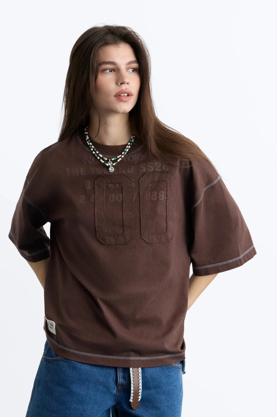 WOMAN [Model is 175.25 cm / 5’9” wearing size S]