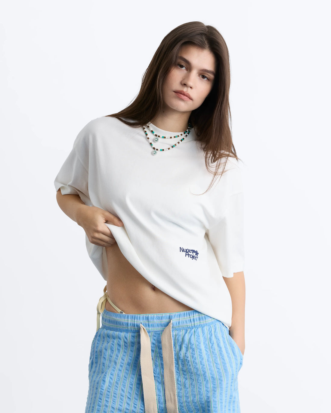 WOMAN [Model is 175.25 cm / 5’9” wearing size S]