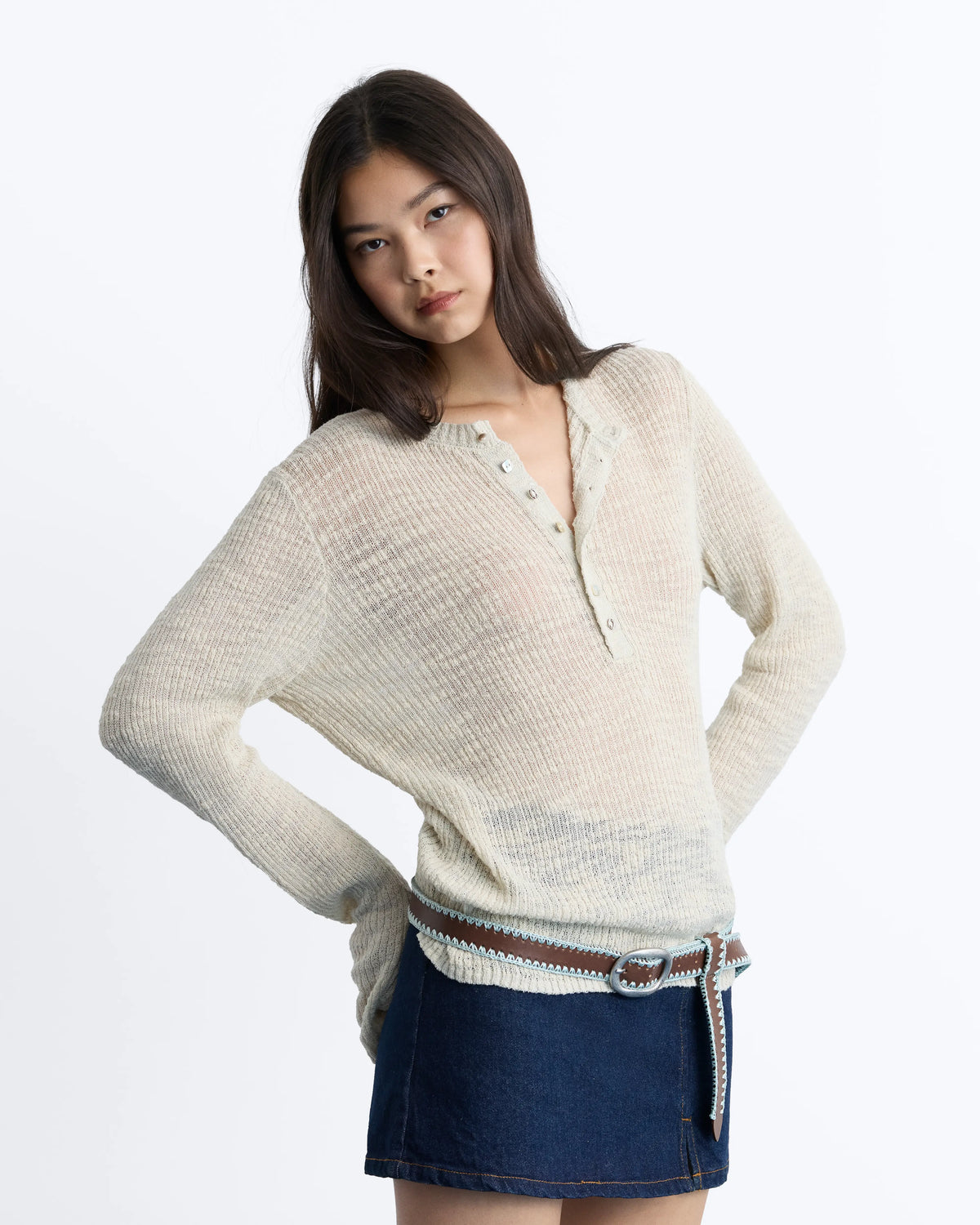 WOMAN [Model is 176 cm / 5’9” wearing size S]