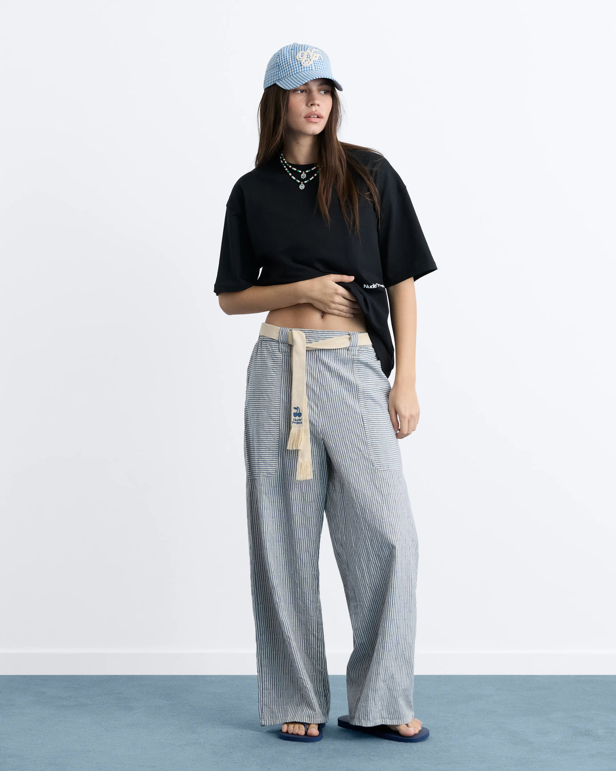 Calças Formentera Azuis