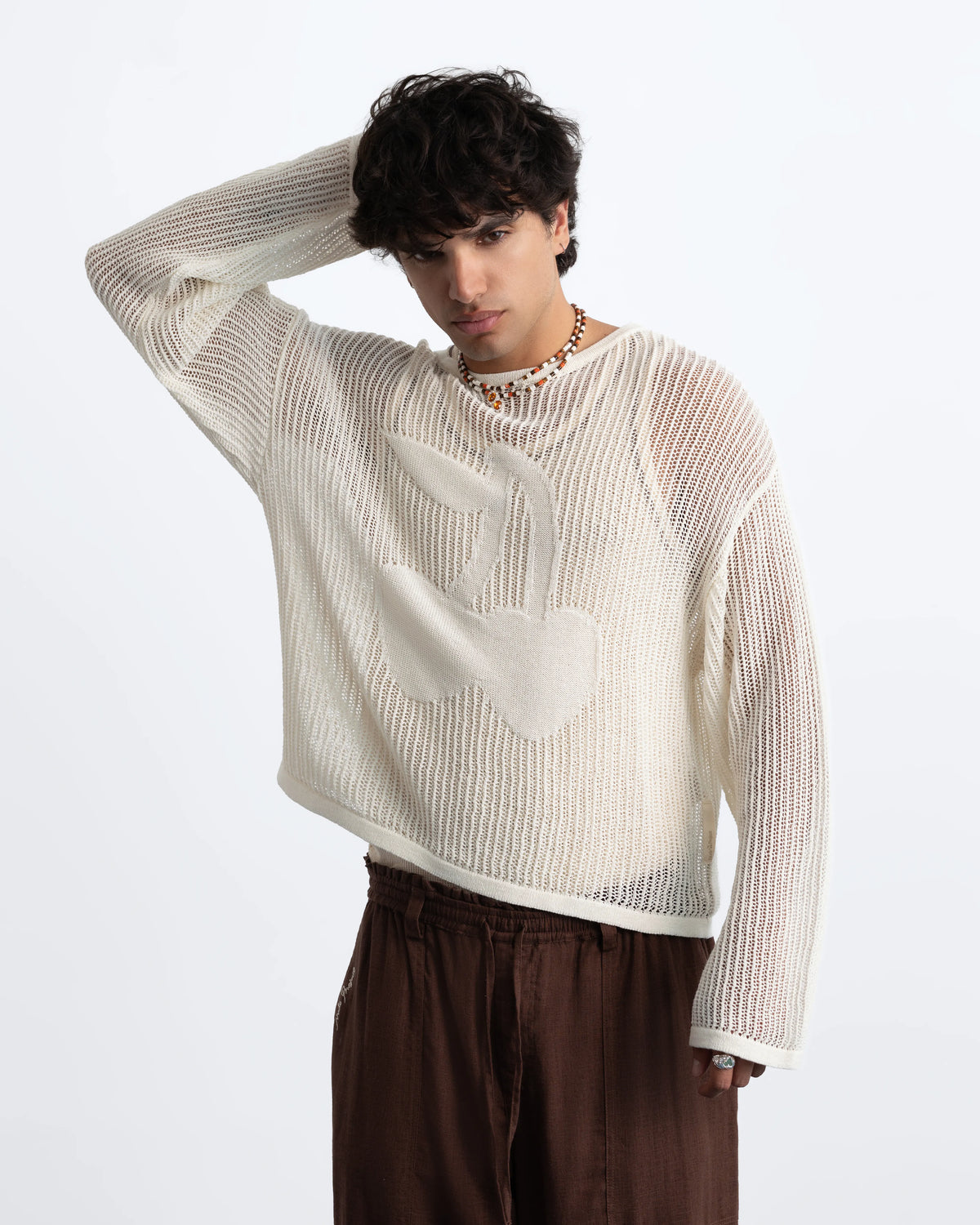 Cerise Knit Sweater