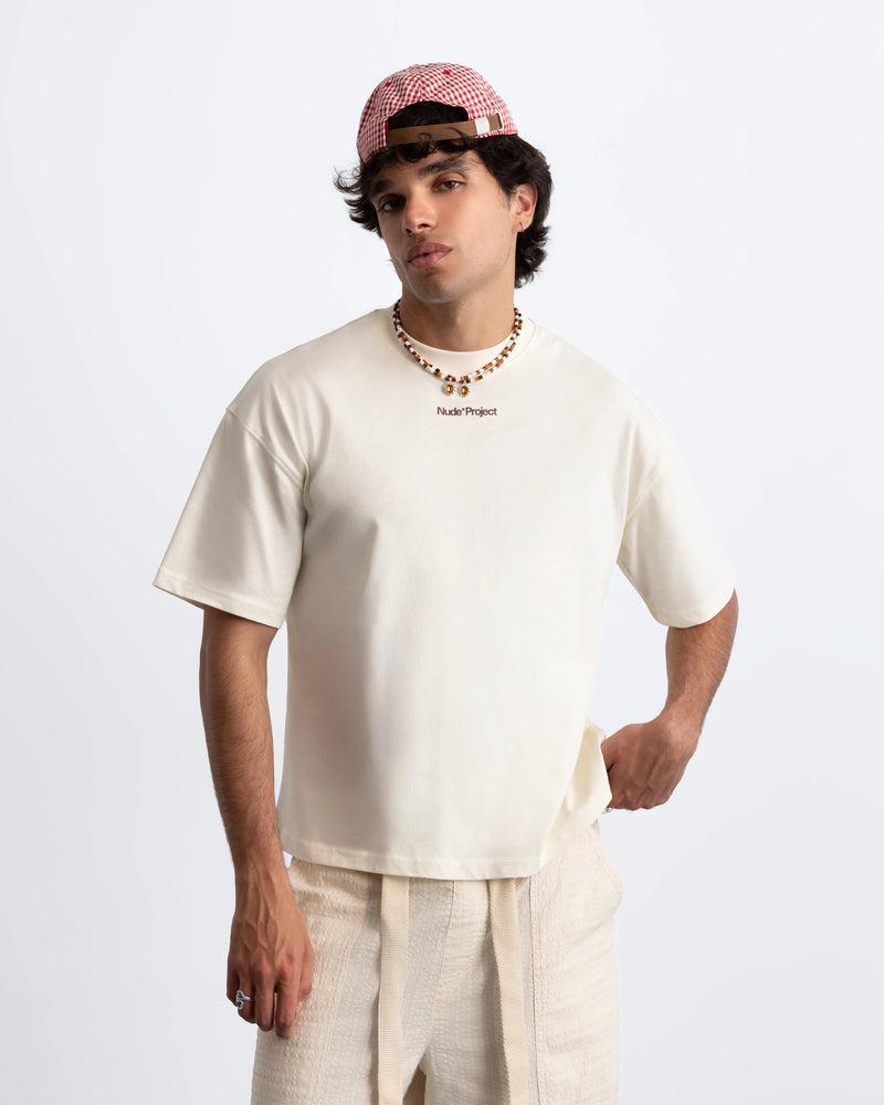 Lotus Tee Marshmallow