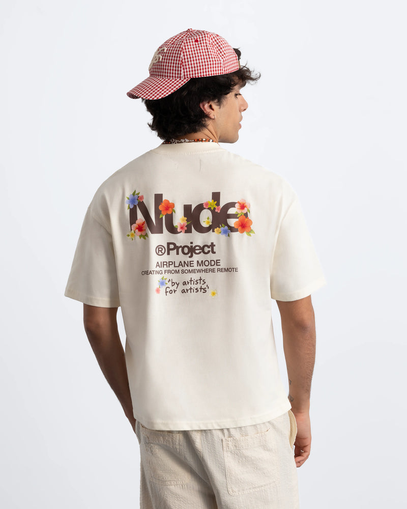 Lotus Tee Marshmallow