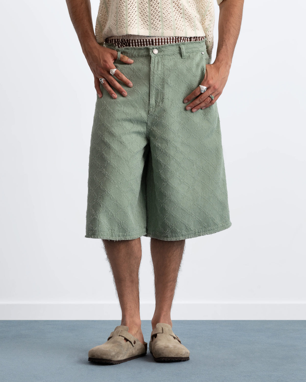 Raw Edge Denim Jorts