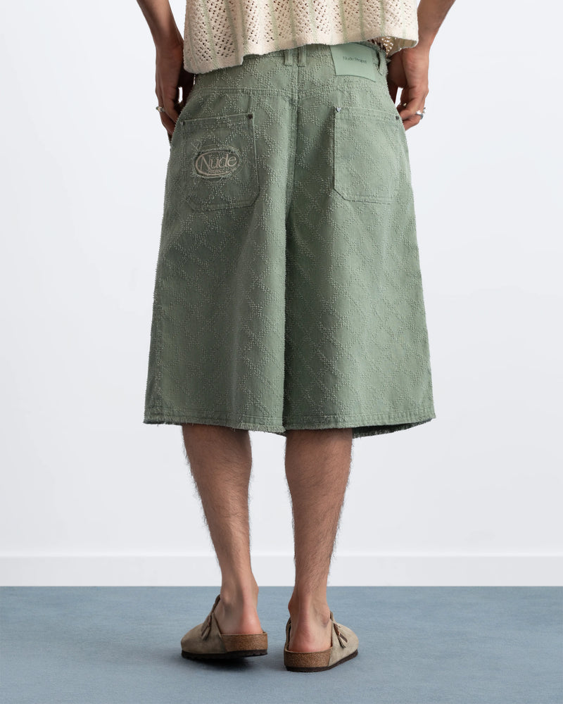 Raw Edge Denim Jorts