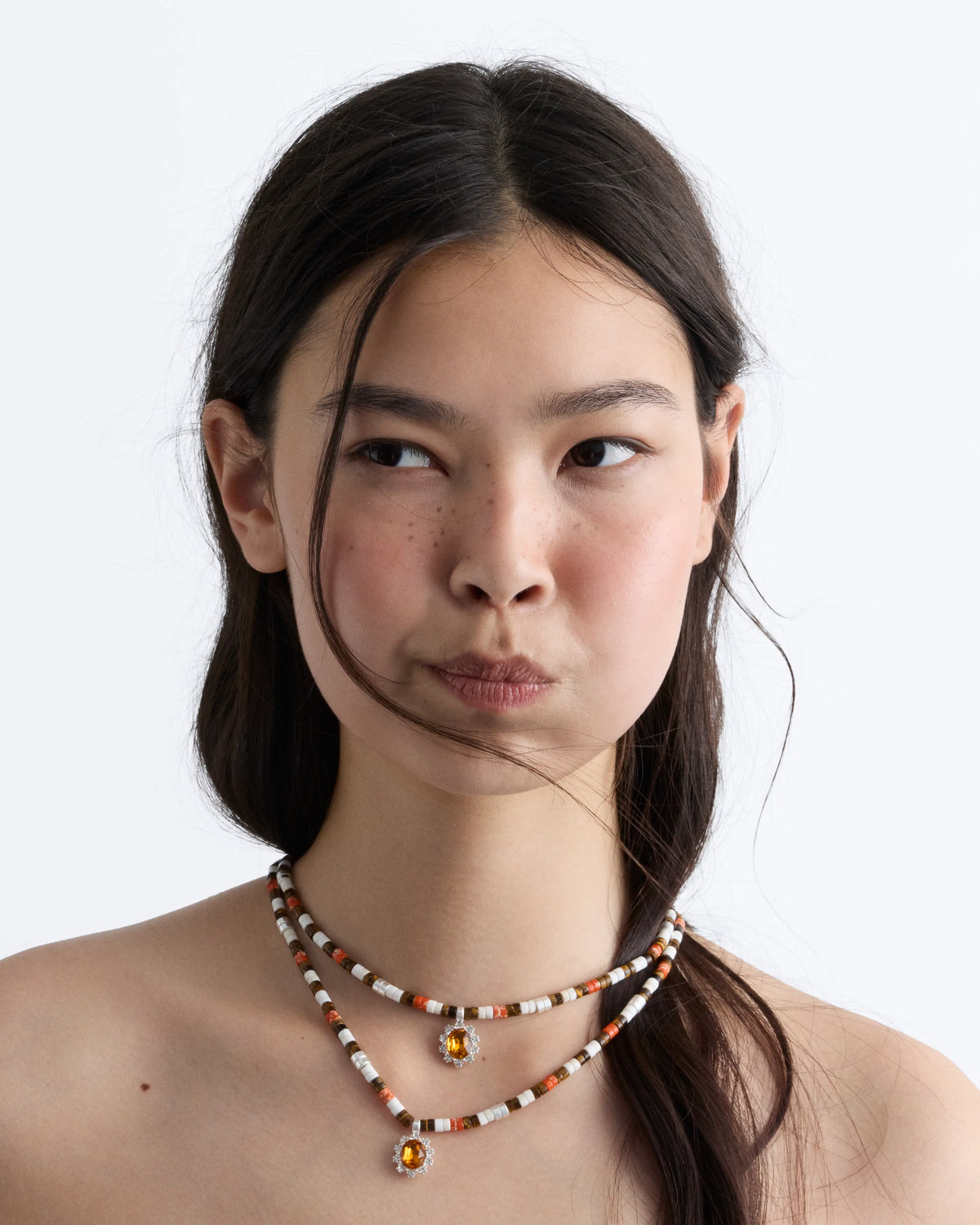 Famara Necklace Orange