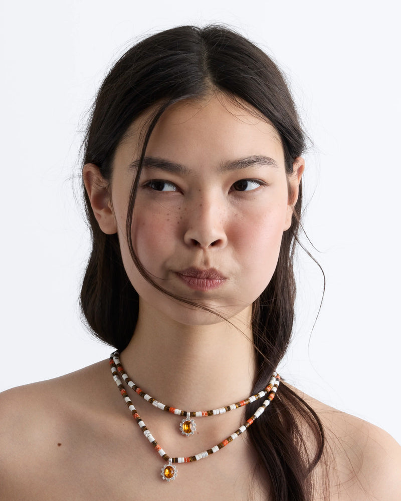 Famara Necklace Orange