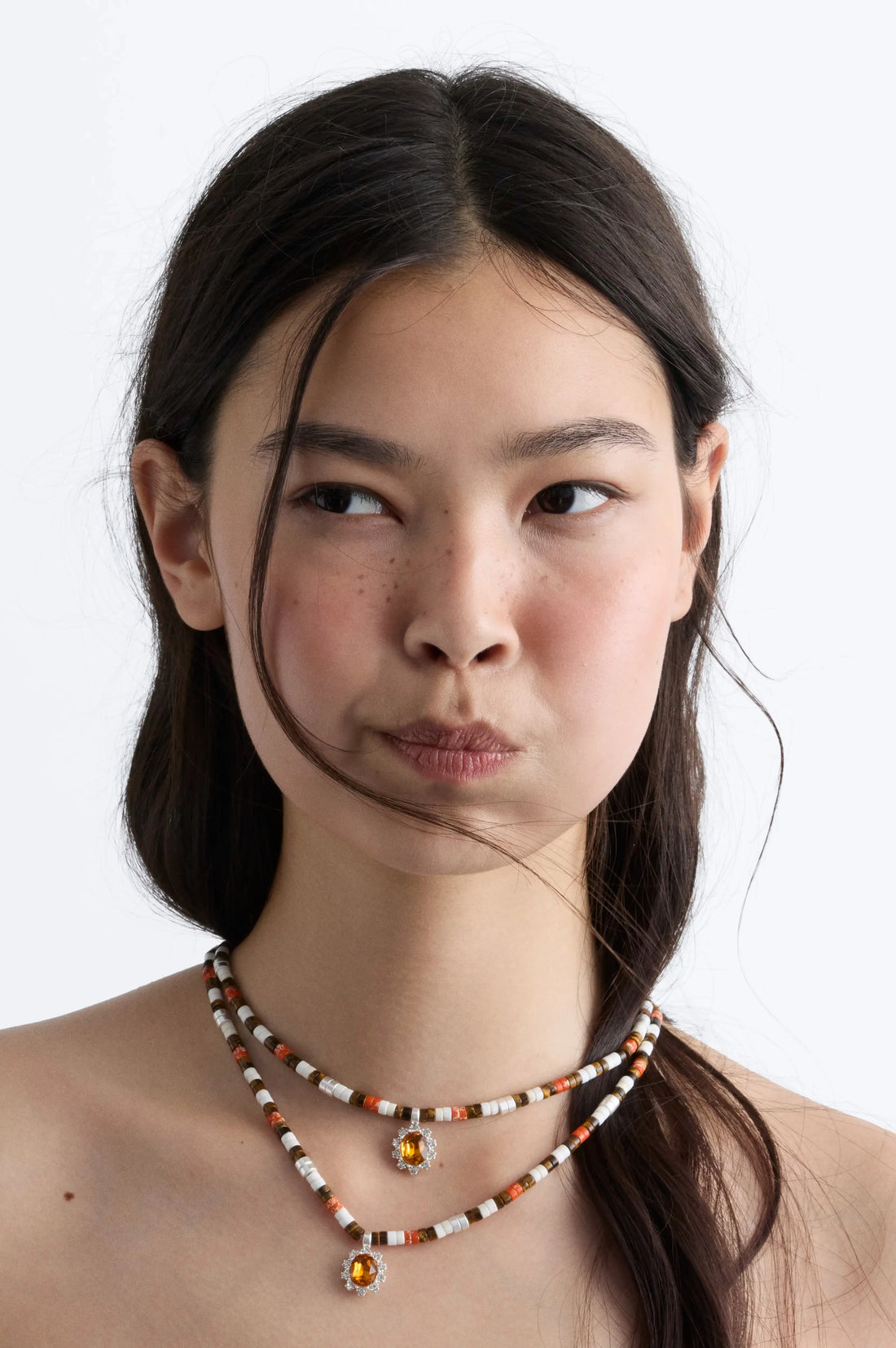 Famara Necklace Orange