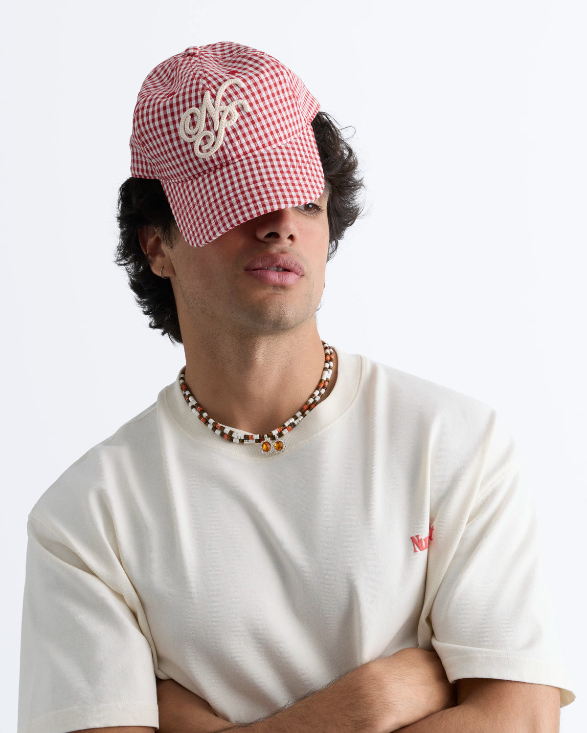 Vichy Cap Red