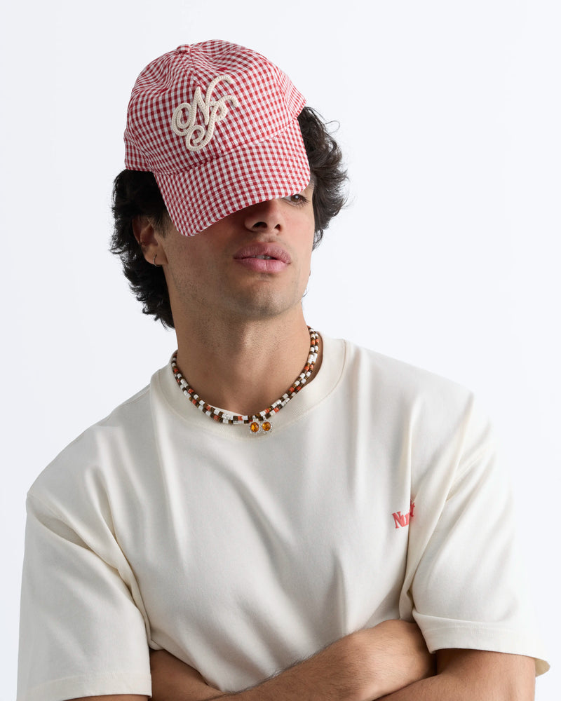 Vichy Cap Red