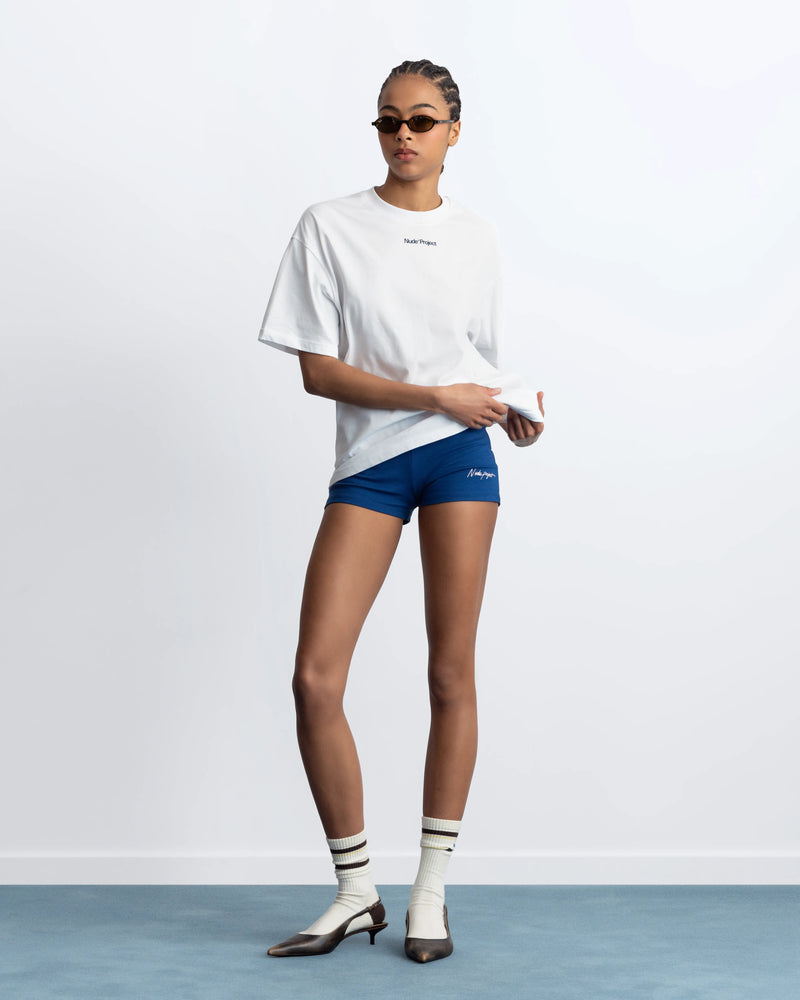 Play With Logo Tee White