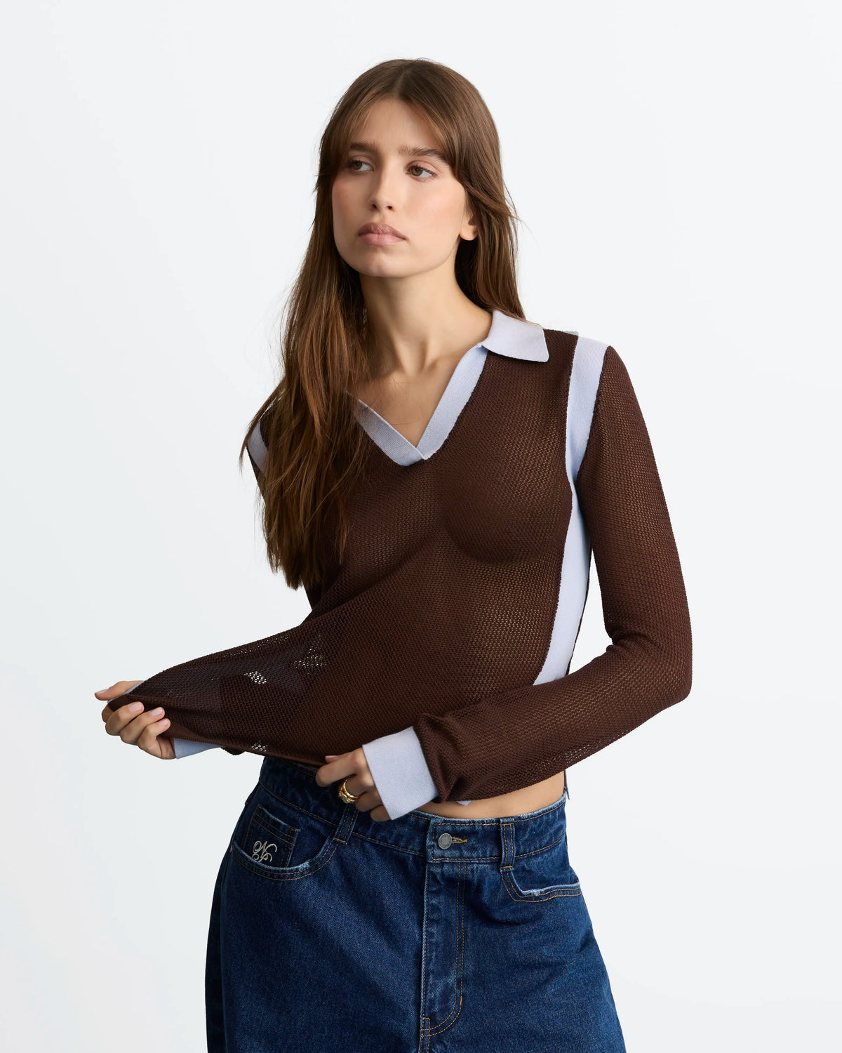 WOMAN [Model is 173 cm / 5’8” wearing size S]